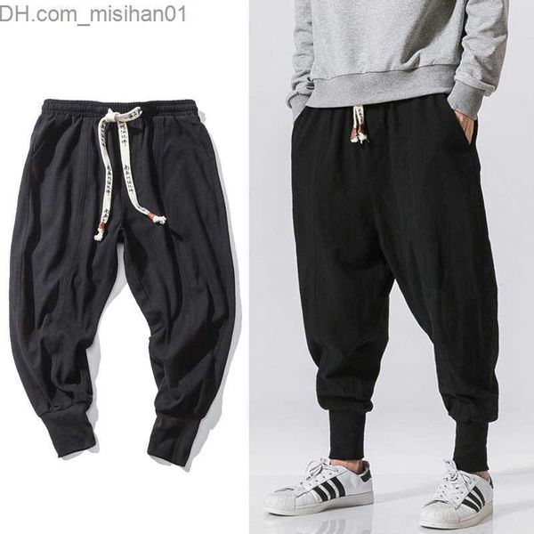 men's pants chinese style harem pants men's street clothes casual jogging men's pants cotton linen sweatpants ankle length me, Black
men's pants chinese style harem pants men's street clothes casual jogging men's pants cotton linen sweatpants ankle length me, Black