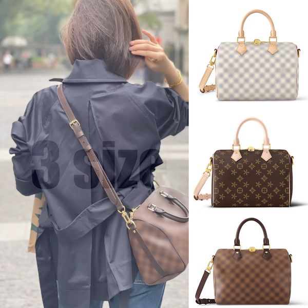 classic luxurys 3 size speedy 25 30 35 brown travel totes bags strap m41113 with designer city duffle shoulder hand bag womens purse mens le
classic luxurys 3 size speedy 25 30 35 brown travel totes bags strap m41113 with designer city duffle shoulder hand bag womens purse mens le