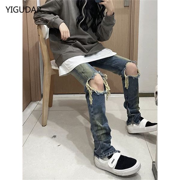 men's jeans men jeans knee hole ripped stretch skinny denim pants solid color black blue autumn summer hip-hop style slim fit trousers
men's jeans men jeans knee hole ripped stretch skinny denim pants solid color black blue autumn summer hip-hop style slim fit trousers