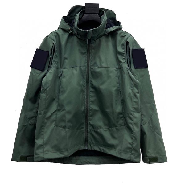 designer outerwear mens softshell jacket custom windbreaker waterproof clothing casual shoulder badge jacket oversized athleisure st321a45, Black;brown
designer outerwear mens softshell jacket custom windbreaker waterproof clothing casual shoulder badge jacket oversized athleisure st321a45, Black;brown