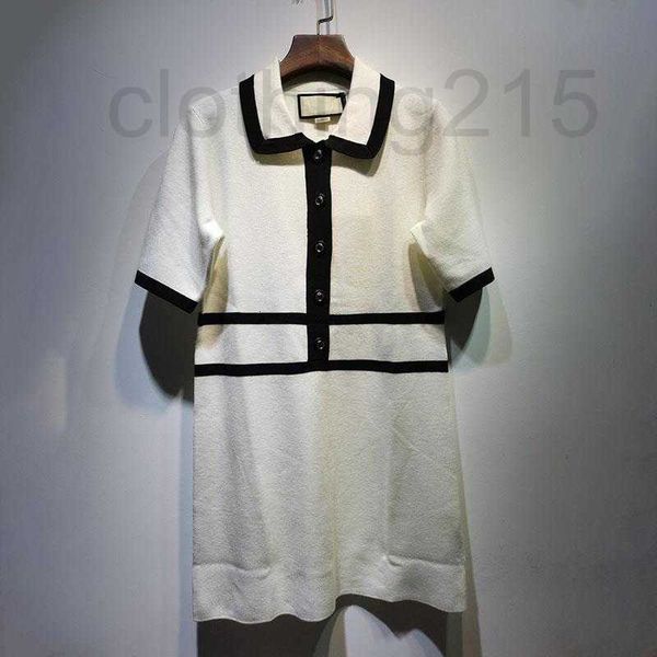 basic & casual dresses designer summer new letter embroidery contrast collar high waist slim wool knitted short sleeve dress txbd, Black;gray
basic & casual dresses designer summer new letter embroidery contrast collar high waist slim wool knitted short sleeve dress txbd, Black;gray