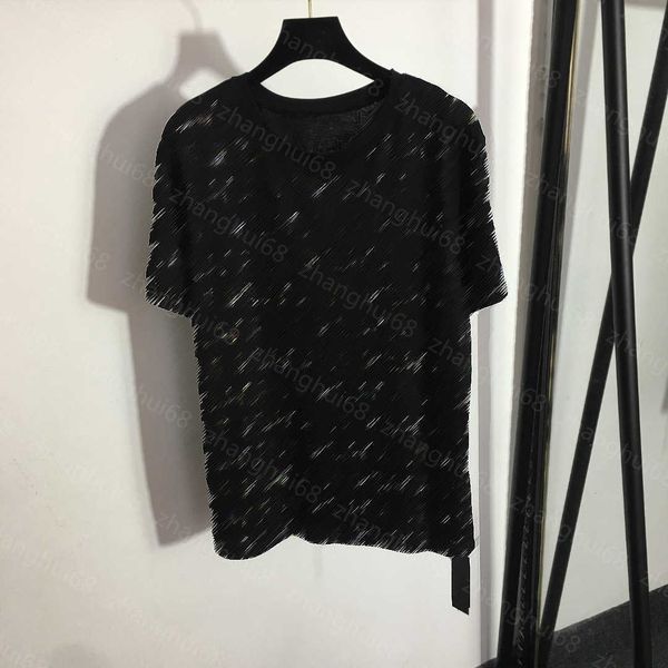 23ss tee womens t-shirt womens designer clothing short-sleeved t-shirt covered in logo drill letters womens clothes, White
23ss tee womens t-shirt womens designer clothing short-sleeved t-shirt covered in logo drill letters womens clothes, White