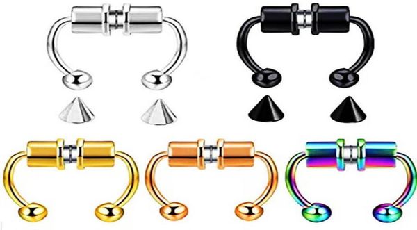 magnetic fake piercing nose ring alloy nose piercing hoop septum rings for men women jewelry gifts2217121, Silver
magnetic fake piercing nose ring alloy nose piercing hoop septum rings for men women jewelry gifts2217121, Silver