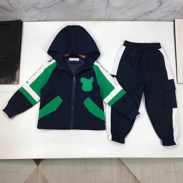 designer baby suits autumn set tracksuits 2pcs panel design long sleeved hooded zippered jacket and pants multiple product, White
designer baby suits autumn set tracksuits 2pcs panel design long sleeved hooded zippered jacket and pants multiple product, White