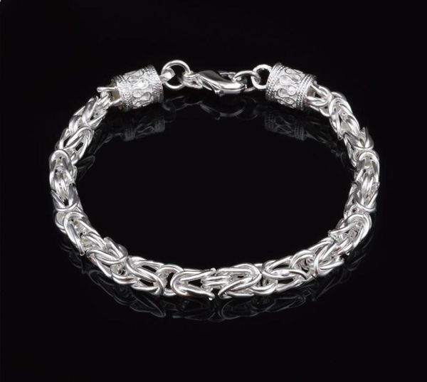new 925 sterling silver chain bracelet 6mm x20cm street style fashion jewelry christmas gifts low kka10802136723, Golden;silver
new 925 sterling silver chain bracelet 6mm x20cm street style fashion jewelry christmas gifts low kka10802136723, Golden;silver