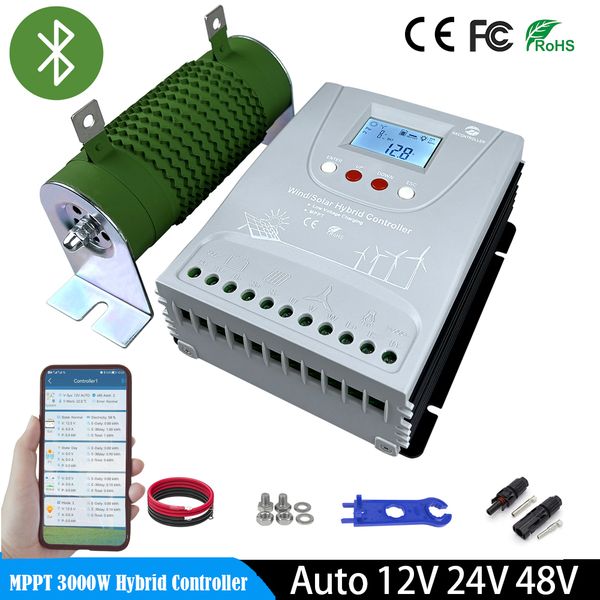 1200w 1600w 2000w 2400w 3000w mppt 12v 24v 48v hybrid wind solar charge controller with dump load bluetooth for lifepo4 lithium lead acid ba
1200w 1600w 2000w 2400w 3000w mppt 12v 24v 48v hybrid wind solar charge controller with dump load bluetooth for lifepo4 lithium lead acid ba