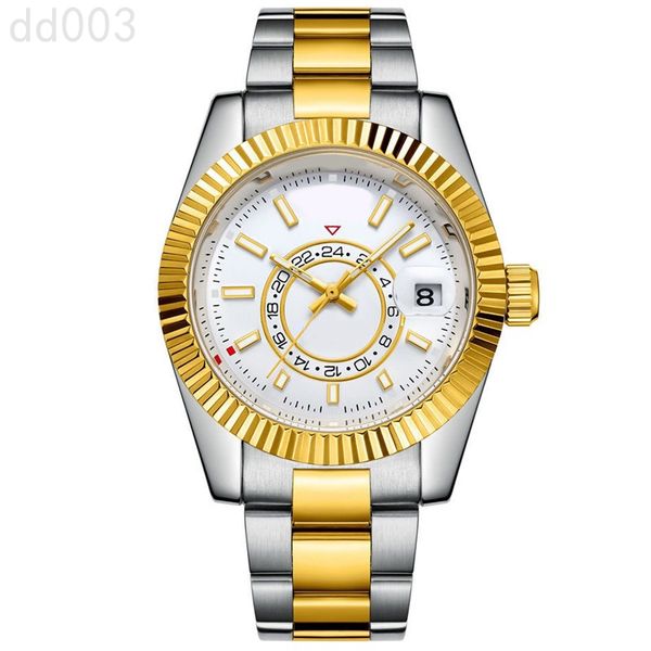 automatic montre luxe exquisite men watches designer calendar 41mm stainless steel watchband 326934 waterproof sapphire fashion watches sky, Slivery;brown
automatic montre luxe exquisite men watches designer calendar 41mm stainless steel watchband 326934 waterproof sapphire fashion watches sky, Slivery;brown