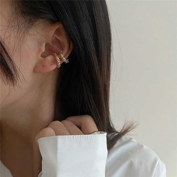 fashion zircon hairpin shape clip earrings unique metal no piercing ear cuff trendy punk geometric ear clips for women jewelry ydru, Silver
fashion zircon hairpin shape clip earrings unique metal no piercing ear cuff trendy punk geometric ear clips for women jewelry ydru, Silver