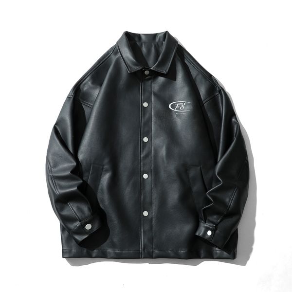 mens jackets spring highquality male vintage coat for teens japanese wild casual streetwear varsity oversized pu leather jacket men 230731, Black;brown
mens jackets spring highquality male vintage coat for teens japanese wild casual streetwear varsity oversized pu leather jacket men 230731, Black;brown