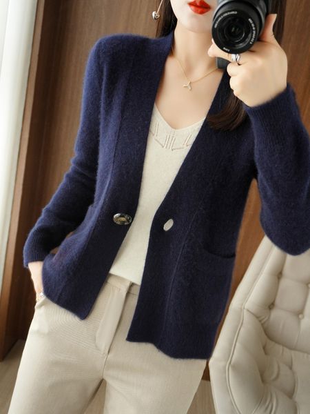 women's knits tees full sleeve cardigan women sweater 2023 fashion 100 merino wool traf vneck spring autumn winter jerseys clothing kn, White
women's knits tees full sleeve cardigan women sweater 2023 fashion 100 merino wool traf vneck spring autumn winter jerseys clothing kn, White