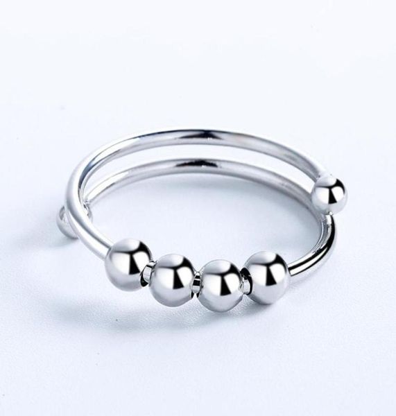 cluster rings stress relief anxiety ring with spinner beads silver color fidget for women adjustable jewelry whole gifts kar0445012891297, Golden;silver
cluster rings stress relief anxiety ring with spinner beads silver color fidget for women adjustable jewelry whole gifts kar0445012891297, Golden;silver
