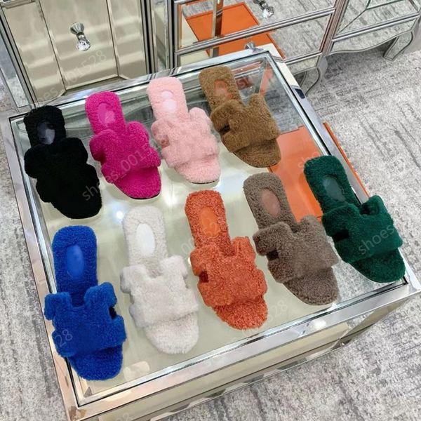 with box winter slipper flat bottom mens fur slippers women designer shoes lady cartoon plush slides lazy letter keep warm wool flops size 3, Black
with box winter slipper flat bottom mens fur slippers women designer shoes lady cartoon plush slides lazy letter keep warm wool flops size 3, Black