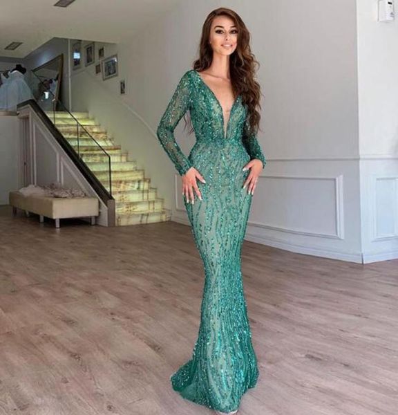 emerald green sequined mermaid evening dresses long sleeves sweep train v neck formal prom party gowns3135336, Black;red
emerald green sequined mermaid evening dresses long sleeves sweep train v neck formal prom party gowns3135336, Black;red