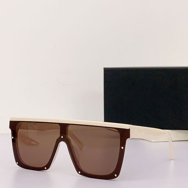designer men and women mirror frame sunglasses new 607w square framed classic millionaire popular fashion design generous style protective g, White;black