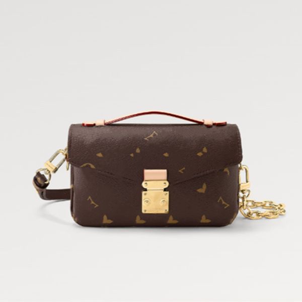 explosion new women's bags handbag m46279 pochette east west canvas natural cowhide leather trim gold chain fashion shoulder outside co
explosion new women's bags handbag m46279 pochette east west canvas natural cowhide leather trim gold chain fashion shoulder outside co