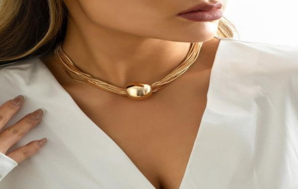 designer necklace pendant women jewelry fashion collarbone hip hop trend metal multilayer chain necklaces 0716057614527, White
designer necklace pendant women jewelry fashion collarbone hip hop trend metal multilayer chain necklaces 0716057614527, White