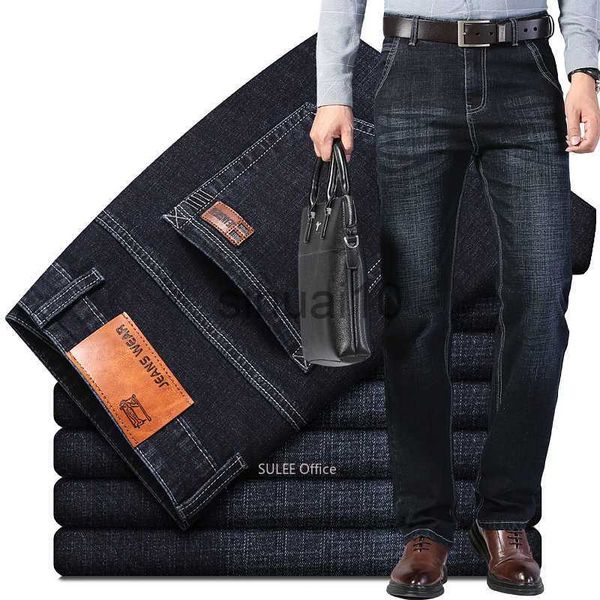 men's jeans 2023 man stretch straight fit jeans man soft black men's jeans pants masculino denim overalls trousers j230728, Blue
men's jeans 2023 man stretch straight fit jeans man soft black men's jeans pants masculino denim overalls trousers j230728, Blue