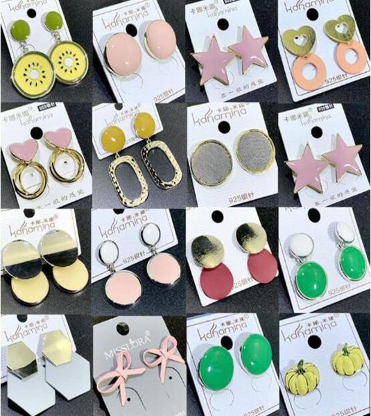 10pairslot mix style fashion stud earrings nail for gift craft jewelry earring ea03953780785867608, Golden;silver
10pairslot mix style fashion stud earrings nail for gift craft jewelry earring ea03953780785867608, Golden;silver