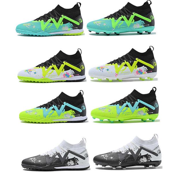 mid kids anti-skid soccer shoes womens mens football boots green white youth sports trainers
mid kids anti-skid soccer shoes womens mens football boots green white youth sports trainers