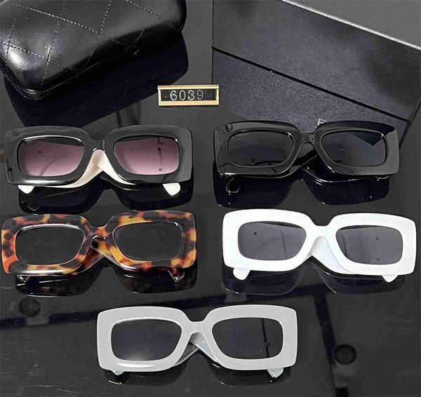 beach summer designer sunglasses for women uv400 black lens channel sunglasses fashion men luxury glasses 5 color ch6039 brand womens sungla, White;black
beach summer designer sunglasses for women uv400 black lens channel sunglasses fashion men luxury glasses 5 color ch6039 brand womens sungla, White;black