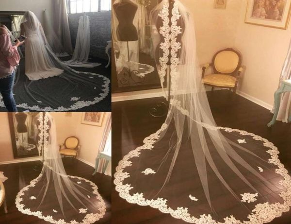 chic zuhair murad 1 tiers long 25m 15m cathedral lace edge bridal wedding veil 1035965, Black
chic zuhair murad 1 tiers long 25m 15m cathedral lace edge bridal wedding veil 1035965, Black