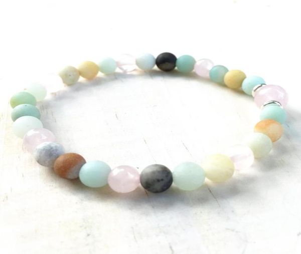 mg0857 6 mm rose quartz and amazonite bracelet womens natural crystal mala bracelet tibetan balance protection bracelet2944866, Black
mg0857 6 mm rose quartz and amazonite bracelet womens natural crystal mala bracelet tibetan balance protection bracelet2944866, Black