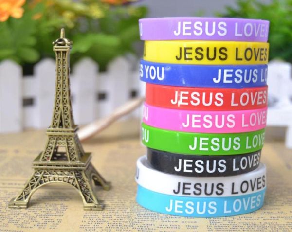 new trendy charms 100pcs jesus loves you mix colors silicone bracelet wristband fashion catholic christian religious jewelry9267365481028, Black
new trendy charms 100pcs jesus loves you mix colors silicone bracelet wristband fashion catholic christian religious jewelry9267365481028, Black