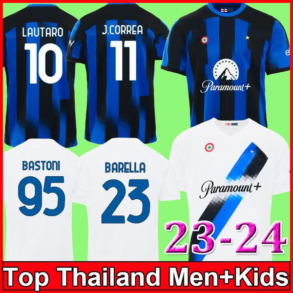 23 24 inter milans soccer jerseys correa dzeko giroud barella lautaro skriniar bellanova de vrij football shirt men kids maglia kit, Black;yellow
23 24 inter milans soccer jerseys correa dzeko giroud barella lautaro skriniar bellanova de vrij football shirt men kids maglia kit, Black;yellow
