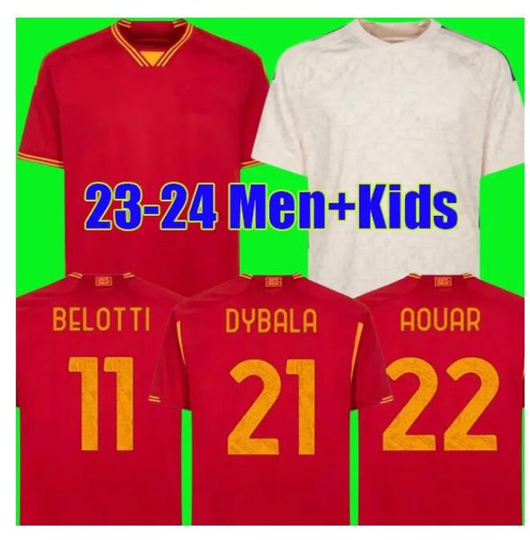 23 24 dybala soccer jerseys roma home final pellegrini abraham 2023 2024 totti belotti wijnaldum smalling men kids kit football el shaarawy, Black
23 24 dybala soccer jerseys roma home final pellegrini abraham 2023 2024 totti belotti wijnaldum smalling men kids kit football el shaarawy, Black