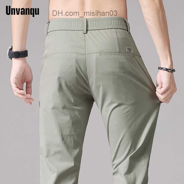 men's pants unvanqu brand clothing fashion slim fit elastic grey 2023 new summer pants casual and unique men's solid color busines, Black
men's pants unvanqu brand clothing fashion slim fit elastic grey 2023 new summer pants casual and unique men's solid color busines, Black