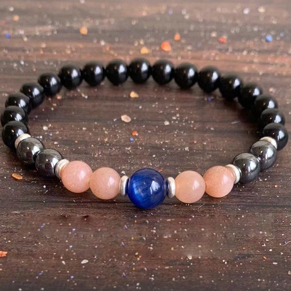 mg1846 8 mm aaa grade blue kyanite sunstone black tourmaline bracelet womens negative energy protection wrist mala
mg1846 8 mm aaa grade blue kyanite sunstone black tourmaline bracelet womens negative energy protection wrist mala