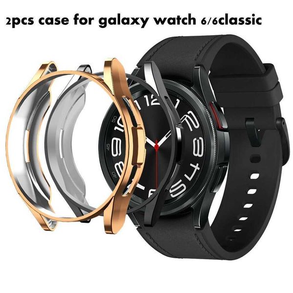 10pcs cases for samsung galaxy watch 6 classic 47mm 43mm case galaxy watch 6 5 44mm 40mm 5 pro 45mm soft tpu protector case cover, Black;blue
10pcs cases for samsung galaxy watch 6 classic 47mm 43mm case galaxy watch 6 5 44mm 40mm 5 pro 45mm soft tpu protector case cover, Black;blue