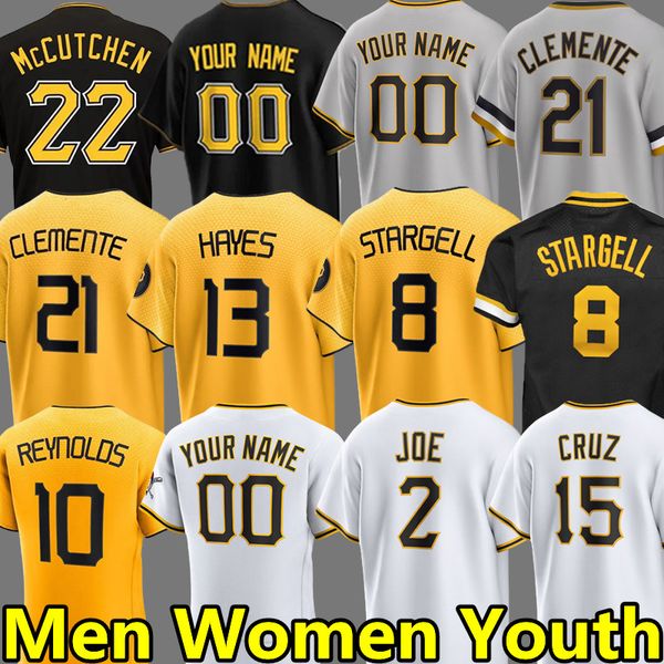 roberto clemente city connect baseball jerseys andrew mccutchen bryan reynolds willie stargell ke'bryan hayes connor joe jack suwinski, Blue;black
roberto clemente city connect baseball jerseys andrew mccutchen bryan reynolds willie stargell ke'bryan hayes connor joe jack suwinski, Blue;black