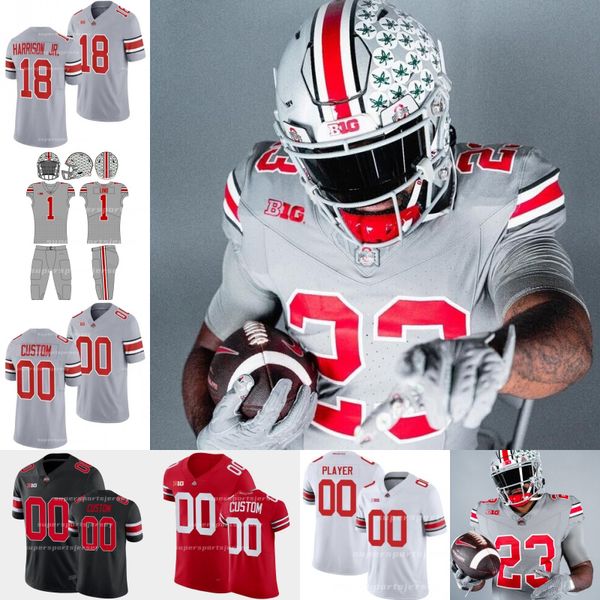 osu ohio state buckeyes football jersey college marvin harrison jr. sonny styles emeka egbuka j.t. tuimoloau sawyer henderson george kyle mc, Black;red
osu ohio state buckeyes football jersey college marvin harrison jr. sonny styles emeka egbuka j.t. tuimoloau sawyer henderson george kyle mc, Black;red