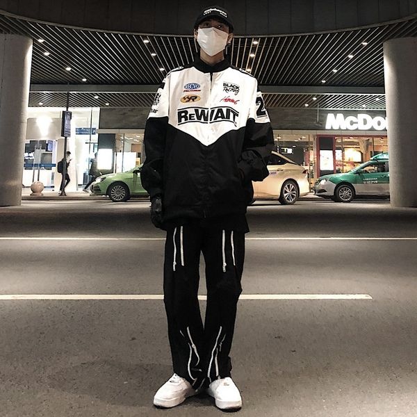 mens jackets brand fashion jacket patchwork spring autumn men america retro block color embroidery hip hop streetwear casual 230729, Black;brown
mens jackets brand fashion jacket patchwork spring autumn men america retro block color embroidery hip hop streetwear casual 230729, Black;brown