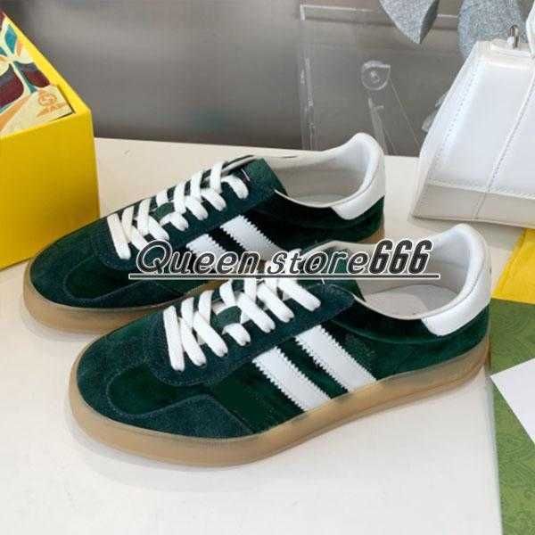 brand designer casual shoes luxury velvet patchwork print stripe design gazelle men's ladies with box, Black
brand designer casual shoes luxury velvet patchwork print stripe design gazelle men's ladies with box, Black