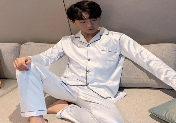 men039s sleepwear fzslcyiyi summer suit long sleeve pants silk men pajama sets sleep white satin rayon pyjama pyjamas male1135561, Black;brown
men039s sleepwear fzslcyiyi summer suit long sleeve pants silk men pajama sets sleep white satin rayon pyjama pyjamas male1135561, Black;brown