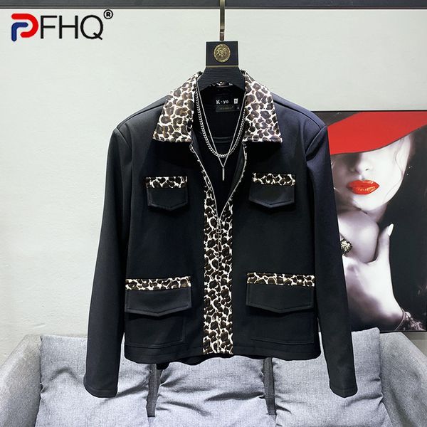 mens jackets pfhq stylish original designer korean handsome patchwork leopard trendy personality coat 21f1030 230731, Black;brown
mens jackets pfhq stylish original designer korean handsome patchwork leopard trendy personality coat 21f1030 230731, Black;brown