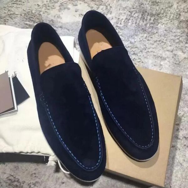 elegant suede shoes charms embellished walk suede loro.piana loafers couple mens leather casual slip on flats for men women sports dress par, Black
elegant suede shoes charms embellished walk suede loro.piana loafers couple mens leather casual slip on flats for men women sports dress par, Black