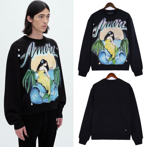 2023 mens designer hoodies men women stylist sweatshirts fashion mermaid logo print jumpers high street streetwear sweatshirt cotton hoodie, Black
2023 mens designer hoodies men women stylist sweatshirts fashion mermaid logo print jumpers high street streetwear sweatshirt cotton hoodie, Black