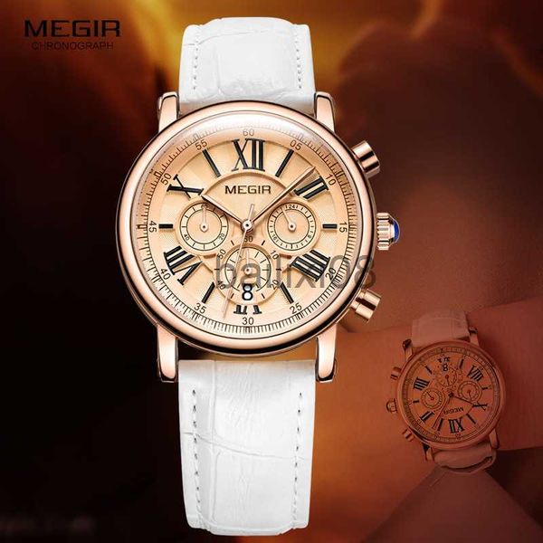 other watches megir woman's chronograph quartz watch with 24 hours and calendar display white leather strap wrist satches for ladies 20, Slivery;black
other watches megir woman's chronograph quartz watch with 24 hours and calendar display white leather strap wrist satches for ladies 20, Slivery;black