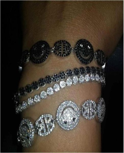 link chain sparking bling jewelry prong setting tiny cubic zirconia cz zircon crystal happy face teen girl adjustable bracelets f19840795, Black
link chain sparking bling jewelry prong setting tiny cubic zirconia cz zircon crystal happy face teen girl adjustable bracelets f19840795, Black