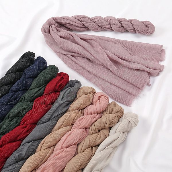 cotton viscose hijab scarf for women pleated crinkle women's hijab muslim headscarf head wrap wrinkle shawl scarves headband, Blue;gray
cotton viscose hijab scarf for women pleated crinkle women's hijab muslim headscarf head wrap wrinkle shawl scarves headband, Blue;gray