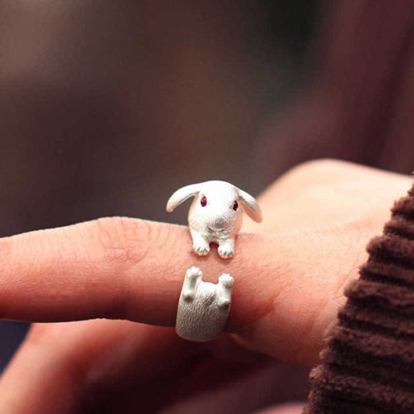 cute red eye bunny rings for women men minimalist animals rhinestone eyes silver color ring girls trendy wedding jewelry gifts c568
cute red eye bunny rings for women men minimalist animals rhinestone eyes silver color ring girls trendy wedding jewelry gifts c568