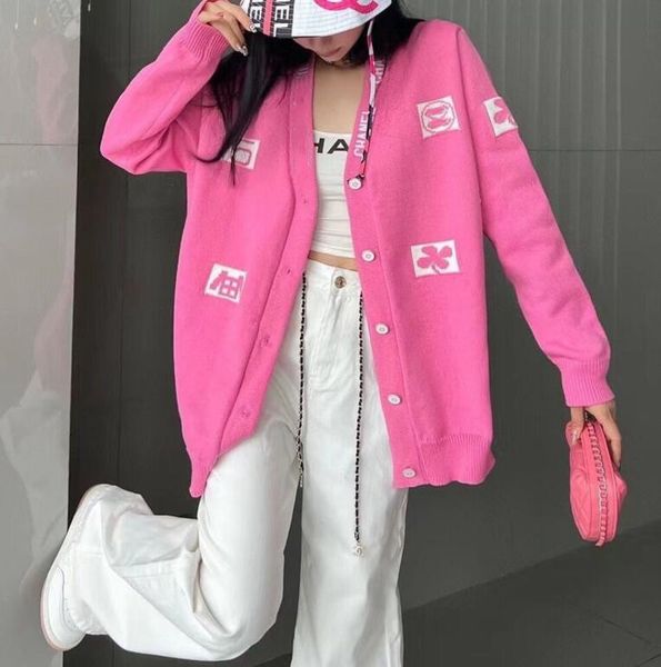 women's sweaters brand casual fashion pink womens designer sweater cc18, White;black
women's sweaters brand casual fashion pink womens designer sweater cc18, White;black