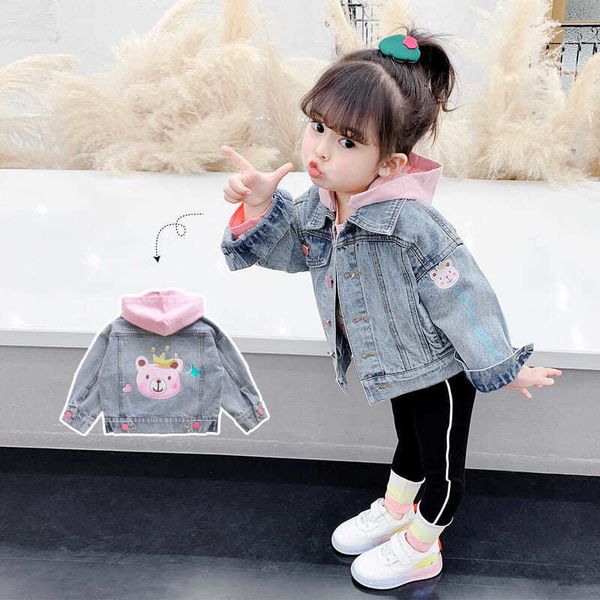 jackets girls denim jacket spring clothes 2023 and autumn children s foreign style korean version baby 230731, Blue;gray
jackets girls denim jacket spring clothes 2023 and autumn children s foreign style korean version baby 230731, Blue;gray