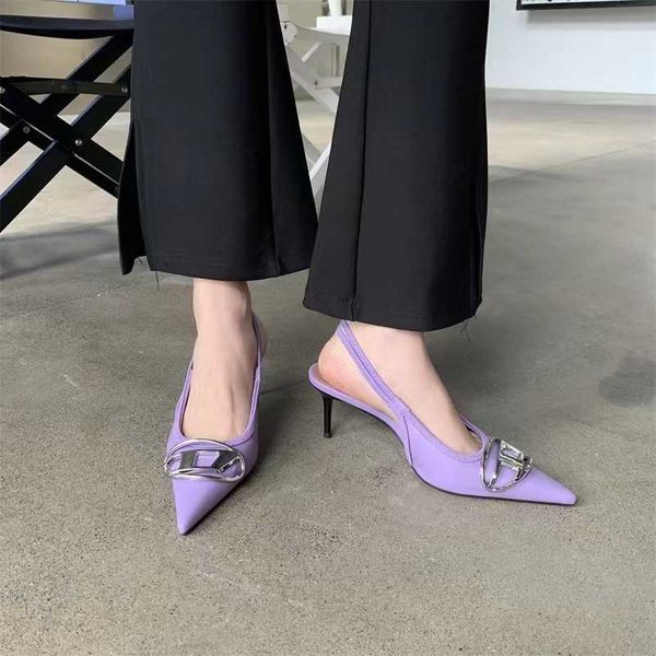 sandals american celebrity style thin metal buckle high heel for women's summer 2023 new design sense small crowd baotou sandals, Black
sandals american celebrity style thin metal buckle high heel for women's summer 2023 new design sense small crowd baotou sandals, Black