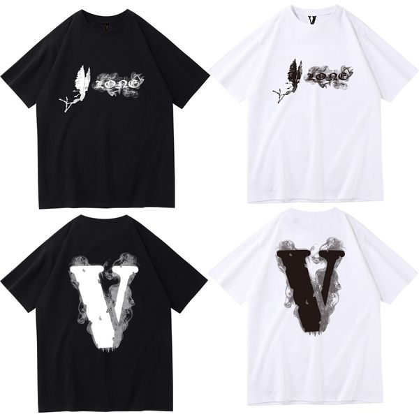 classic vlone short-sleeved female couple loose street hip-hop big v trend t-shirt men's cotton round neck 055, White;black
classic vlone short-sleeved female couple loose street hip-hop big v trend t-shirt men's cotton round neck 055, White;black