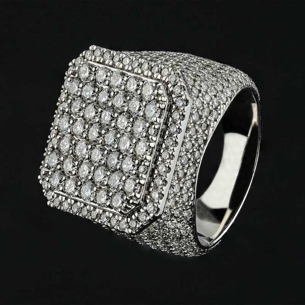 Hip Hop Iced Out Men Real 10k Solid Gold Square Vvs White Moissanite Diamond Championship Ring
Hip Hop Iced Out Men Real 10k Solid Gold Square Vvs White Moissanite Diamond Championship Ring