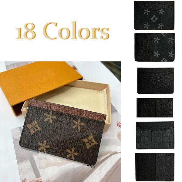 classic luxurys mens women classic3 credit card slots m60703 card cover wallet coin purses key pouch genuine leather famous designer wallets, Red;black
classic luxurys mens women classic3 credit card slots m60703 card cover wallet coin purses key pouch genuine leather famous designer wallets, Red;black